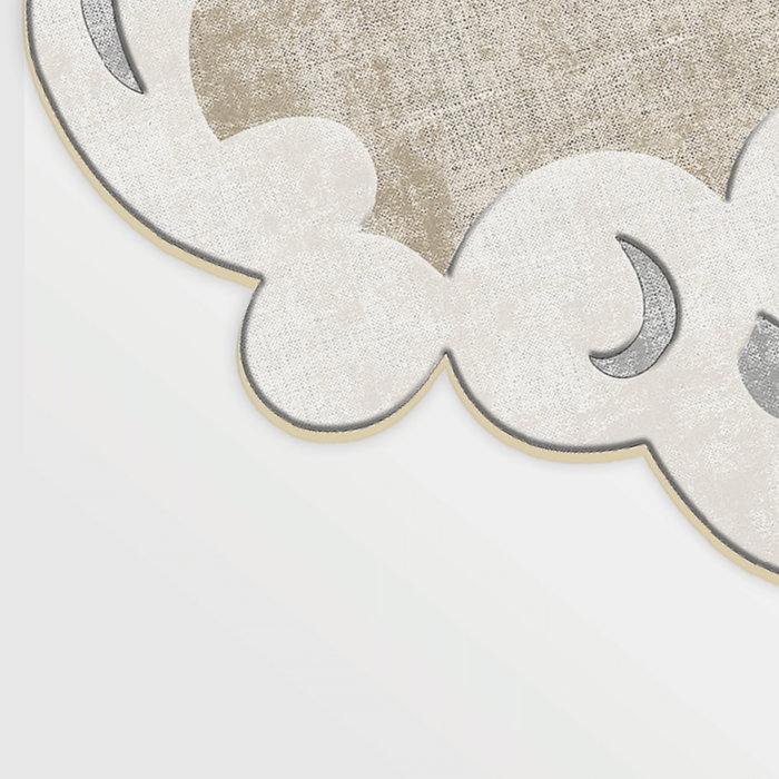 Conceptum Alfombra de Pasillo Crema 80 x 150 cm
